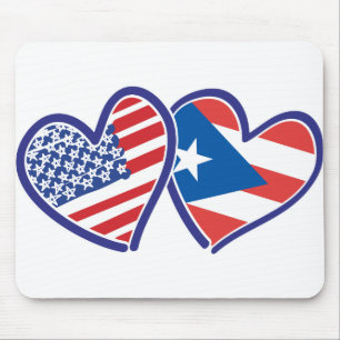 USA-PUERTO-RICO MOUSEPAD