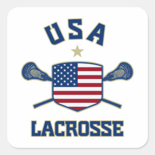 USA QUADRATISCHER AUFKLEBER