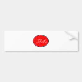 USA Red White and Blue 3 MUSEUM Zazzle Geschenke Autoaufkleber