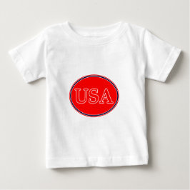 USA Red White and Blue 3 MUSEUM Zazzle Geschenke Baby T-shirt