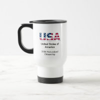 USA Red White and Blue Flag Art, American Citizen