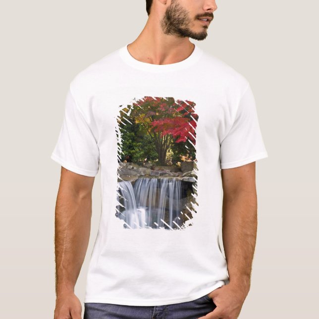 USA, Redmond, Washington. Herbstfarbe in einem Par T-Shirt (Vorderseite)