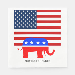 USA Republikaner Napkins Serviette