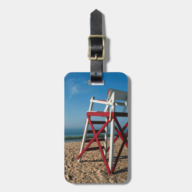 USA, Rhode Island, Charleston Beach, Strand Gepäckanhänger (Vorderseite vertikal)
