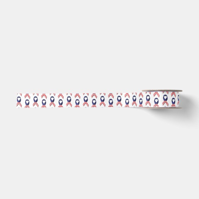 USA Ribbon Satinband (Vorderseite)