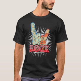 Usa Rock Band Concert 70er 80er T-Shirt