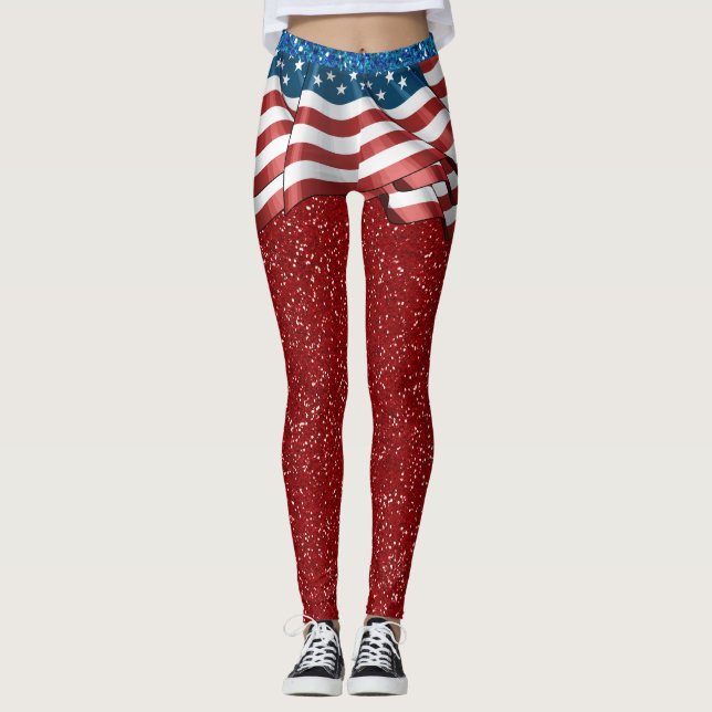 USA Rock ILLUSION Fashion Leggings (Vorderseite)