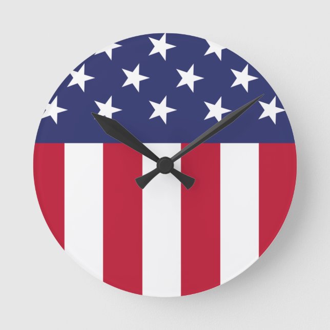 USA RUNDE WANDUHR (Vorderseite)