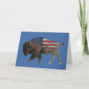 USA Sacred Buffalo Karte