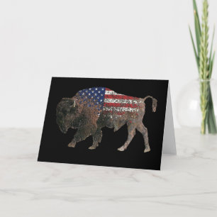 USA Sacred Buffalo Karte