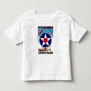 USA - Schließen Sie sich dem Fluglinienverkehr Kleinkind T-shirt