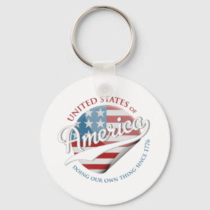 USA SCHLÜSSELANHÄNGER