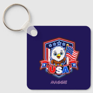 USA SCHLÜSSELANHÄNGER