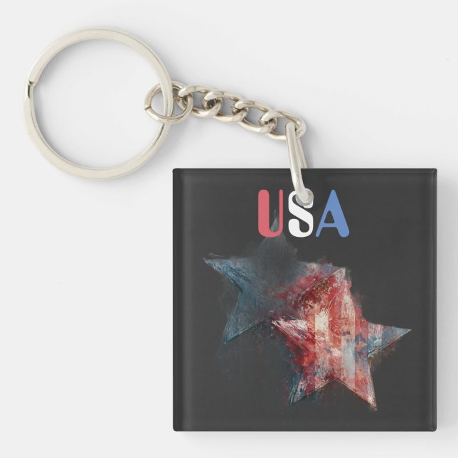 USA Schlüsselanhänger (Vorderseite)