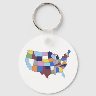 USA SCHLÜSSELANHÄNGER