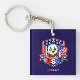 USA SCHLÜSSELANHÄNGER