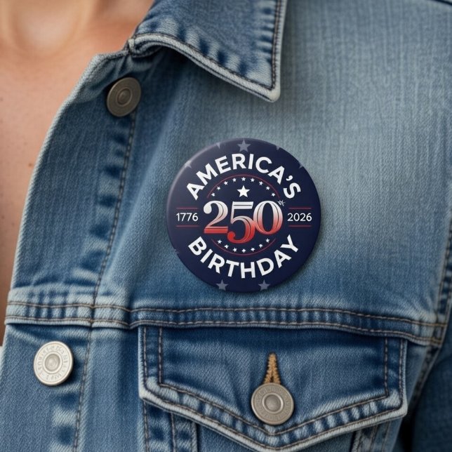 USA Semiquincentennial 1776-2026 America’s 250th Button (Von Creator hochgeladen)