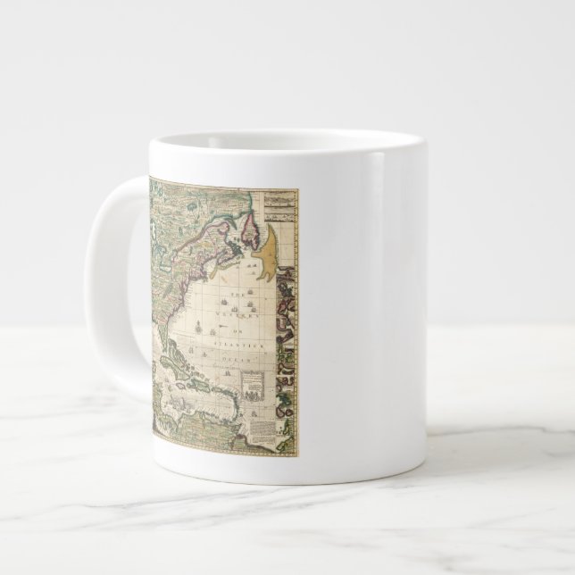 USA Septentrionalis Jumbo-Tasse (Vorderseite Links)