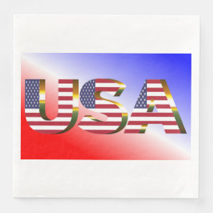 USA SERVIETTE