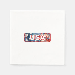 USA SERVIETTE