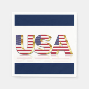 USA SERVIETTE