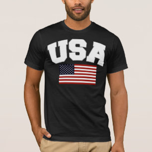 USA-Shirt-Dunkelheit T-Shirt