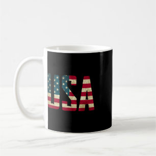 USA-Shirt Frauen Männer Kinder Amerikanische Flagg Kaffeetasse