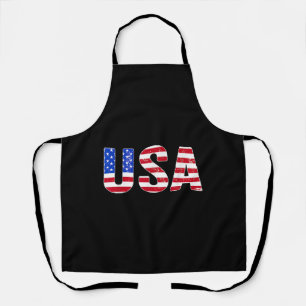 USA Shirt Patriotische amerikanische Flagge Männer Schürze