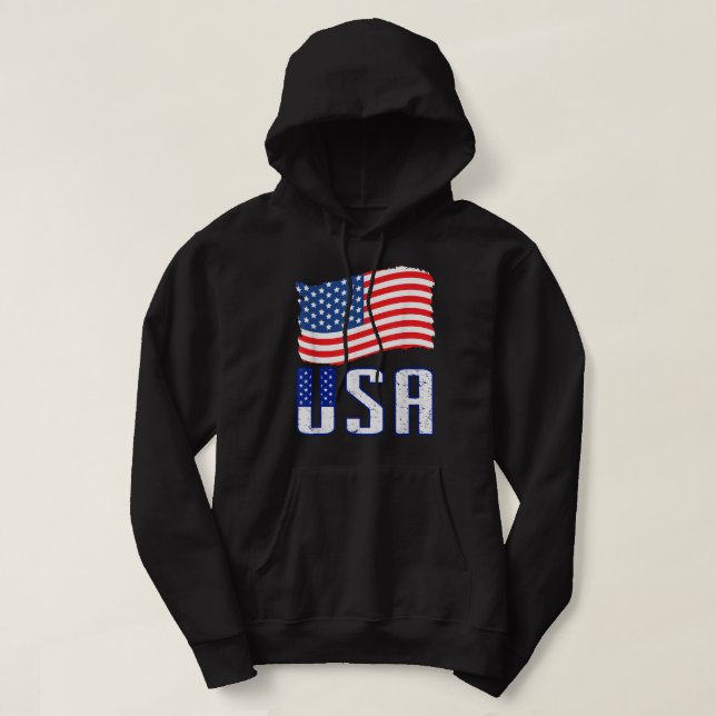 USA Shirt Women Men Kids Patriotische amerikanisch (Design vorne)