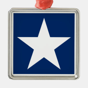 USA SILBERNES ORNAMENT