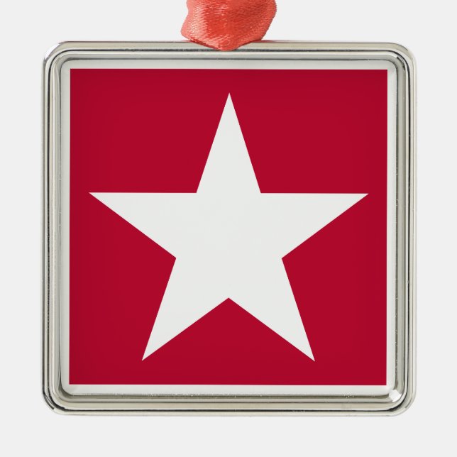 USA SILBERNES ORNAMENT (Vorne)