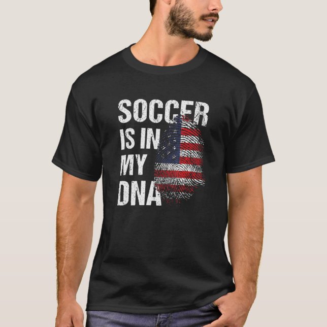USA Soccer American Football US Futbol T-Shirt (Vorderseite)