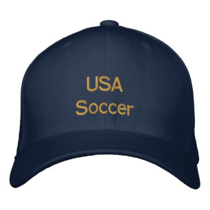 USA Soccer Cap für United Staaten Futbol Fans Bestickte Kappe