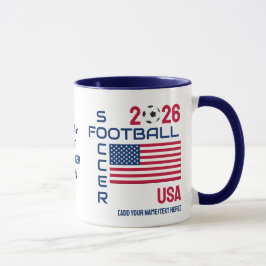 USA Soccer Custom 2026 JEDES JAHR Tasse