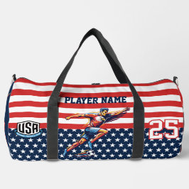 USA Soccer Eagle Athlete Patriotic National Team  Duffle Bag