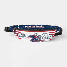 USA Soccer Eagle National Team Patriotic Action Bauchtasche