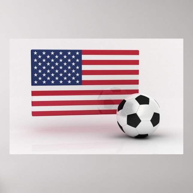 USA Soccer Poster (Vorne)