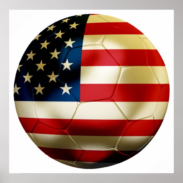 USA Soccer Poster (Vorne)