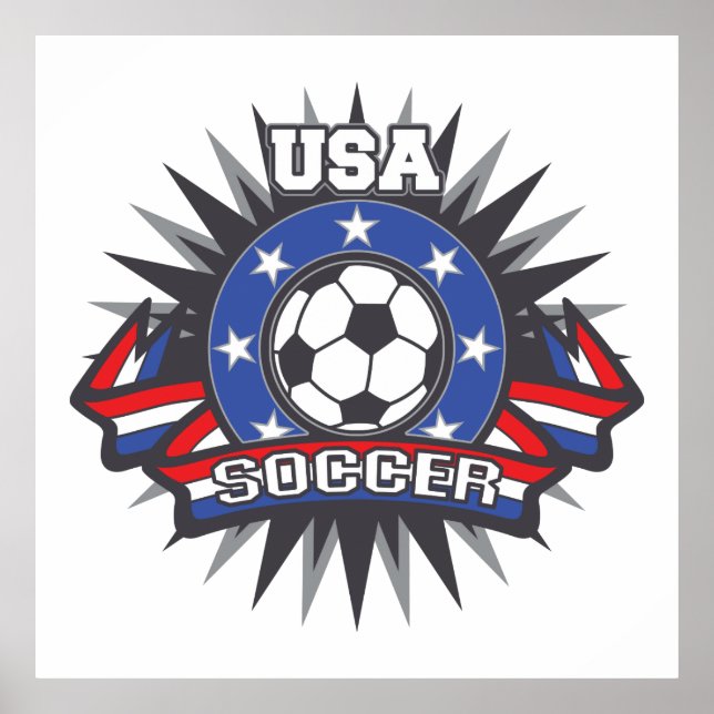 USA Soccer Poster (Vorne)