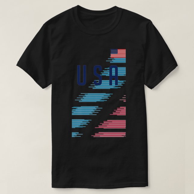 USA Soccer Premium2  T-Shirt (Design vorne)