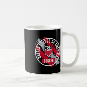 Usa Soccer Retro Paint Navy Usmnt Offiziell Lizini Kaffeetasse
