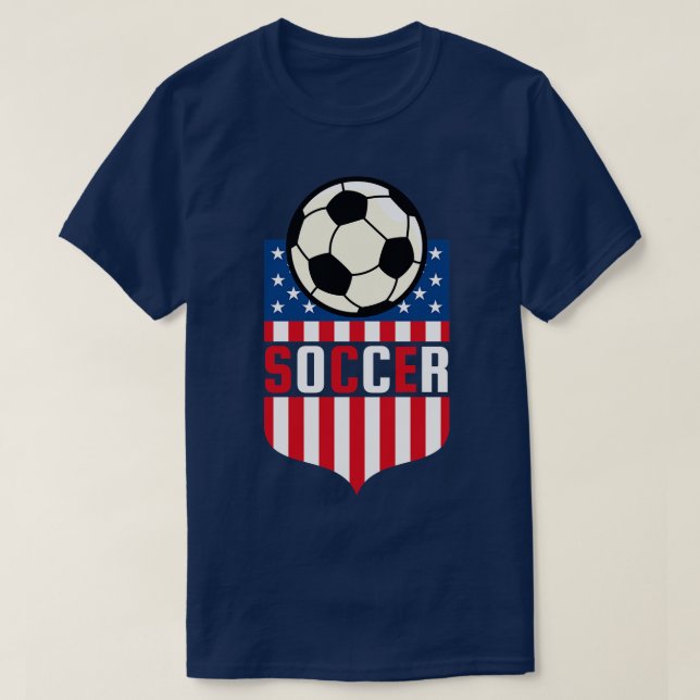USA Soccer T-Shirt (Design vorne)