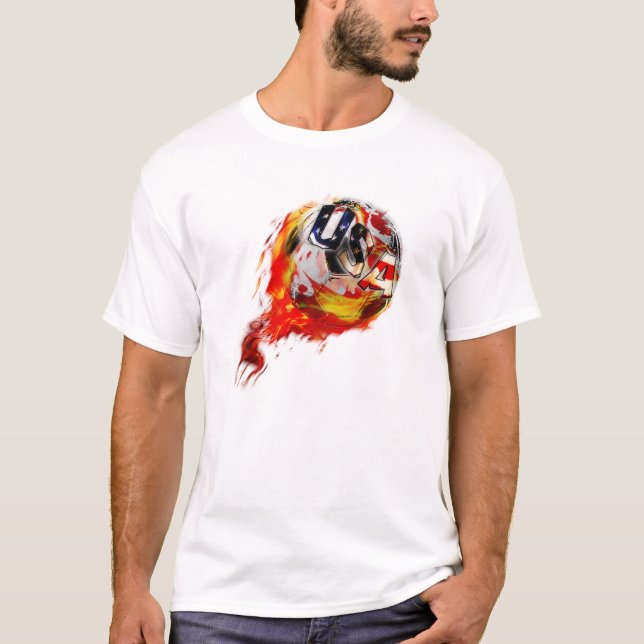 usa Soccer T-Shirt (Vorderseite)