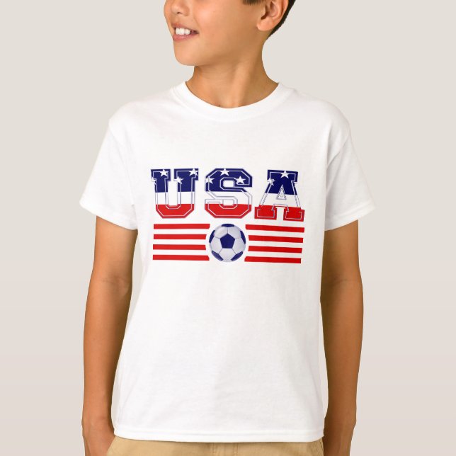 USA SOCCER T-Shirt (Vorderseite)