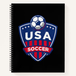 USA Soccer Team Notizbuch
