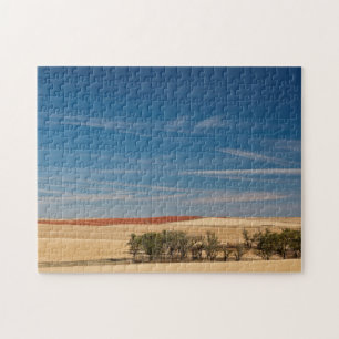 USA, South Dakota, Murdo, Prairie-Landschaft Puzzle