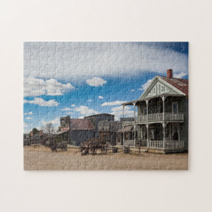 USA, South Dakota, Stamford, 1880 Town, Pionier Puzzle