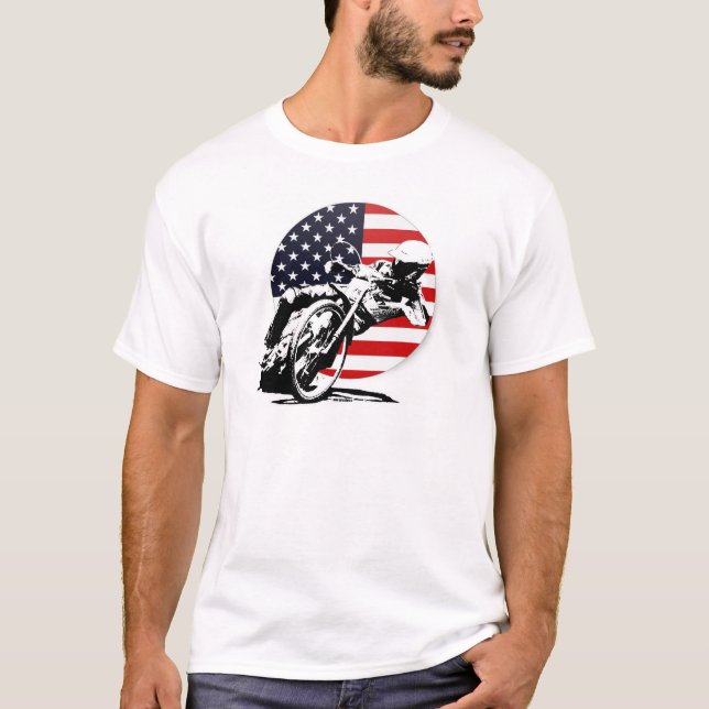 USA-Speedway T-Shirt (Vorderseite)