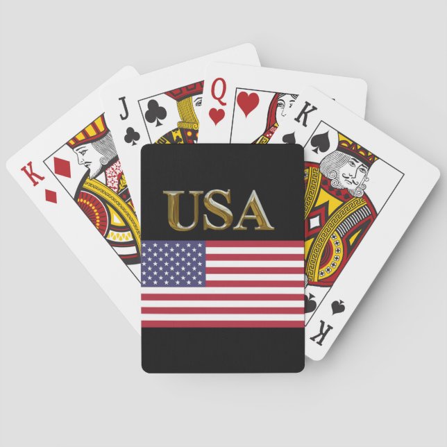 USA SPIELKARTEN (Rückseite)