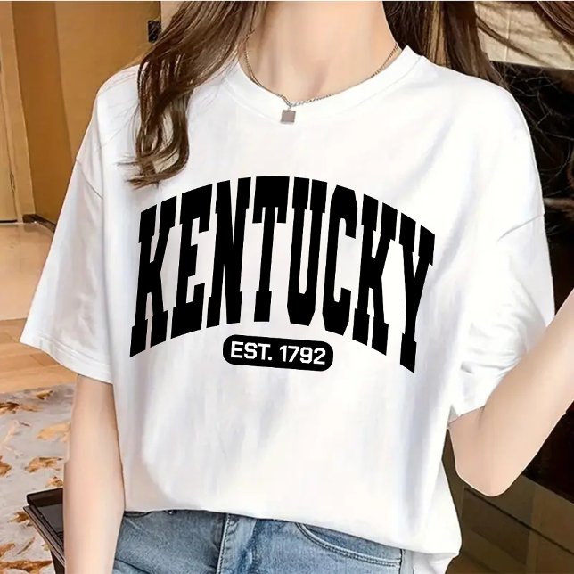 USA Staat Kentucky Shirt, Retro Geschenk für Reise T-Shirt (kentucky vintage shirt, usa states pride shirt, kentucky game day shirt, patriotic kentucky shirt,)